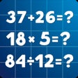 Ikona programu: Math - mental solving pro…