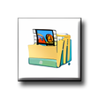 Symbol des Programms: Windows 7 Icon folder Pac…