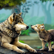 程序图标：Wild Wolf Simulator: Wolf…