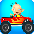 Иконка программы: Baby Monster Truck Game  …