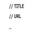أيقونة البرنامج: TITLE and URL to Clipboar…