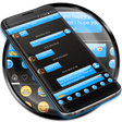 プログラムのアイコン：SMS Messages Gloss Azure …