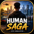 プログラムのアイコン：Human Saga- Life Simulato…