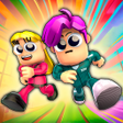 Иконка программы: Obby Parkour Race: Multip…