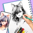 Иконка программы: AR Draw Sketch: Paint  Tr…