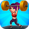 プログラムのアイコン：Happy Fitness: Gym Game