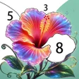 أيقونة البرنامج: Fluid Color Paint By Numb…