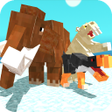プログラムのアイコン：Blocky Dino Park Ice Age …