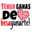 Icon of program: Stickers Frases de amor p…