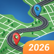 プログラムのアイコン：GPS Location Flow  Tracke…