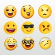 Иконка программы: AMoji emoticons - Sticker…