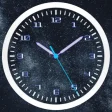 Analog Clock Widget Colored