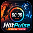 Ikon program: HiitPulse: Workout Timer