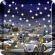 プログラムのアイコン：Snow Night City wallpaper…