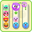 程序图标：Emoji Sort: Sort Puzzle