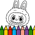 Programikonen: Cute Labubu Coloring Game…