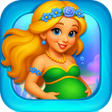 Ikona programu: Pregnant mermaid mommy  n…