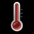 Icoon van programma: Thermometer - Plus -
