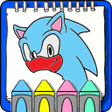 プログラムのアイコン：Coloring Book hedgehogs 2…