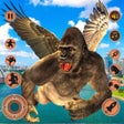 Ikon program: Flying Gorilla Animal Sim…