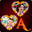 程序图标：Fire Text Photo Frame App