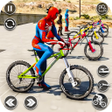 BMX Cycle Race Superhero Games