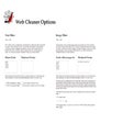 Ikona programu: Web Cleaner
