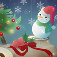 プログラムのアイコン：クリスマスライブ壁紙（無料版）