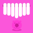 Иконка программы: Pink Kalimba - Thumb Pian…