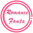 Romance Fonts for FlipFont