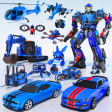 Jet Robot Car Transformation :Robot Car Games