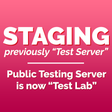 Icon of program: Staging previously: Test …
