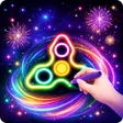 Icon of program: Magic Spinner: Neon Glow …