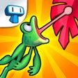 Programın simgesi: Frog Swing - Tap Jump Swi…