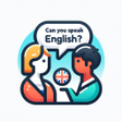 Common English phrases  words icon