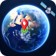 プログラムのアイコン：Live Satellite View: Eart…