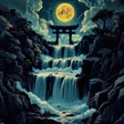 Icoon van programma: Moonlit Waterfall Live Wa…