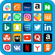 All Social Media  network app icon