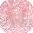 プログラムのアイコン：Pink Glitter Wallpaper