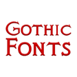 Icon of program: Gothic Fonts for FlipFont