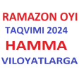 RAMAZON OYI TAQVIMI 2023