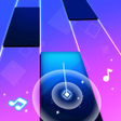 Иконка программы: Beat Notes Cyber Music Ga…