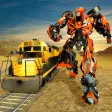 Futuristic Train Real Robot Transformation Game