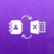 رمز البرنامج: Import Export Contact Mas…
