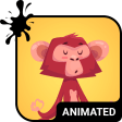 Zen Monkey Animated Keyboard