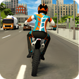 ไอคอนของโปรแกรม: Moto Traffic Dodge 3D