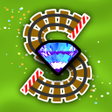 程序图标：Steamie - 3D Tricky Railw…