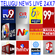 プログラムのアイコン：TELUGU NEWS 24x7 Live