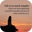 أيقونة البرنامج: Lessons in Life Quotes