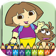 أيقونة البرنامج: Coloring Book Girls